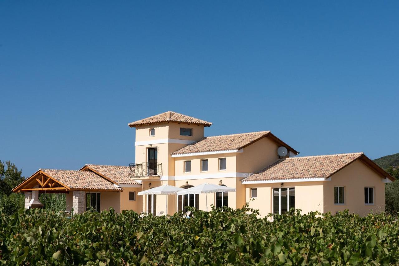 Aneli Luxury Villas - Villa Semeli Áyios Kírikos Bagian luar foto