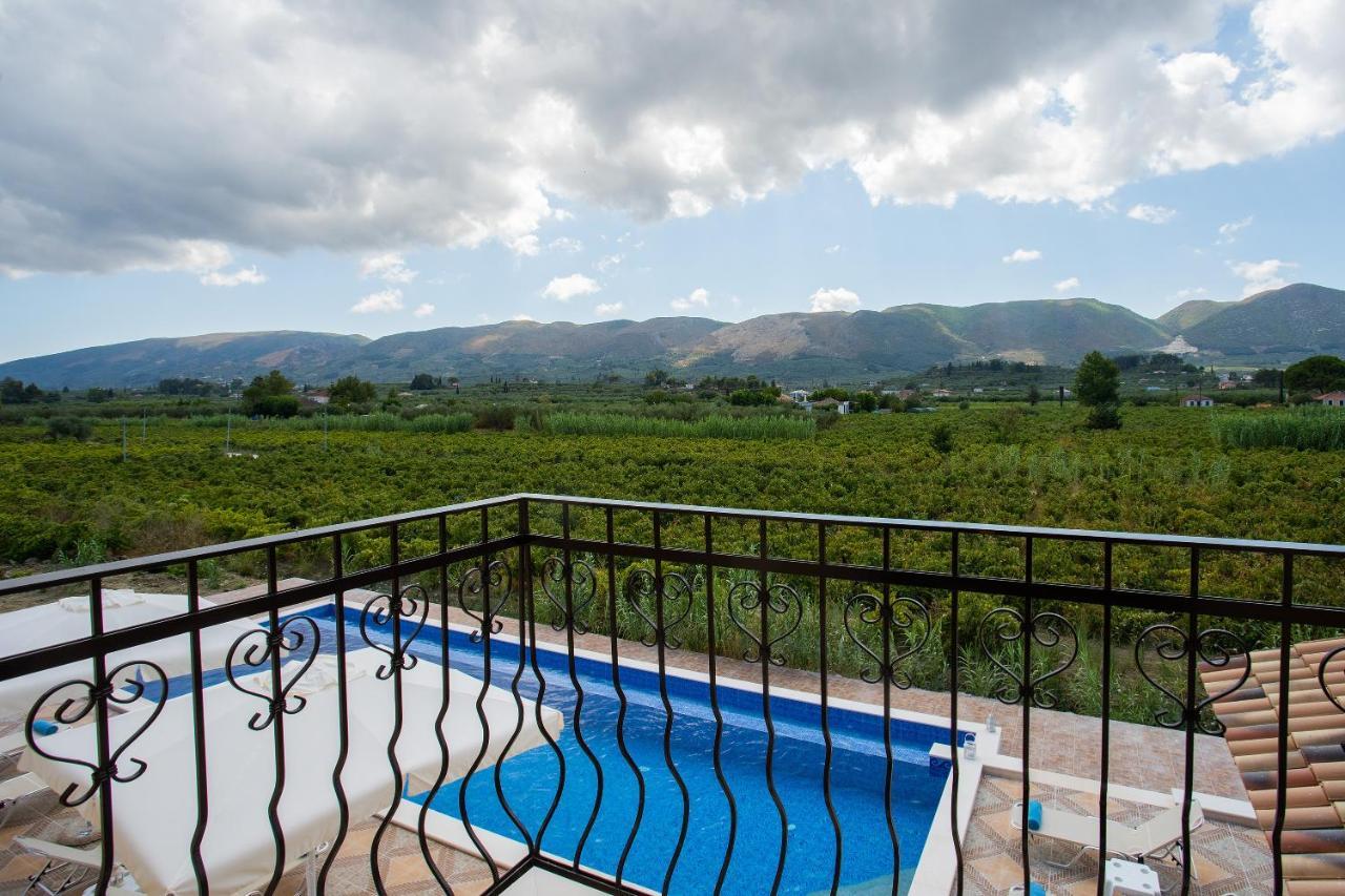 Aneli Luxury Villas - Villa Semeli Áyios Kírikos Bagian luar foto